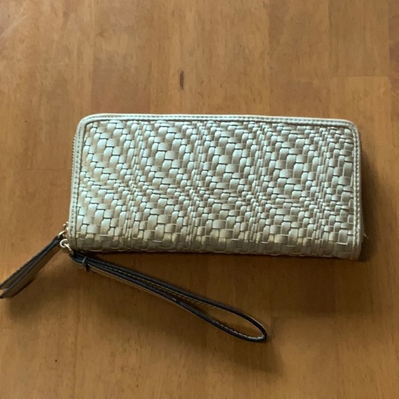 INC International Concepts Handbags - INC wallet/wristlet in soft gold